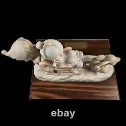 RARE Precious Moments Figurine Oh What Fun It Is To Ride 1987, No. 109819