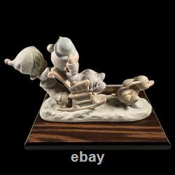 RARE Precious Moments Figurine Oh What Fun It Is To Ride 1987, No. 109819