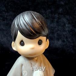 RARE Precious Moments Japanese Wedding Set Asian Exclusive 5 pc Gold Trim EUC