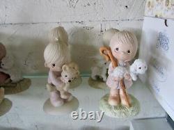RARE Precious Moments Original 21 Set ALL No Mark + God Loveth a Cheerful Giver