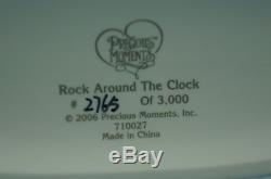 RARE Precious Moments Rock Around The Clock 710027 Numbered Limited Edition