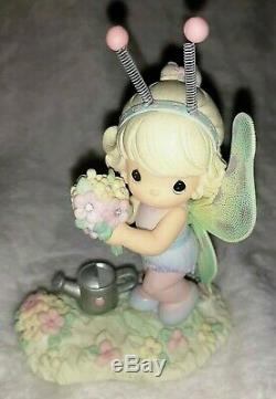 RARE Precious Moments figurines Hamilton collection Butterflies lot of 3 2003