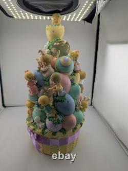 RARE precious moments bradford exchange easter basket blessings 2008