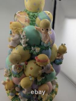 RARE precious moments bradford exchange easter basket blessings 2008