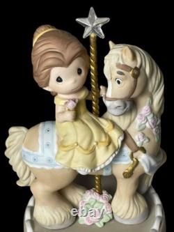 Rare 2011 Precious Moments Love Makes the World Go Round Disney Figurine 121028