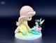 Rare Htf Precious Moments'our Friendship Goes With The Flow' Figurine