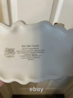 Rare Hawaii Exclusive Signed Precious Moments set Wiki Wiki Transit & Aloha Aina