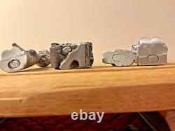 Rare In Box Precious Moments Mini Pewter Nativity-come Let Us Adore Him-1981