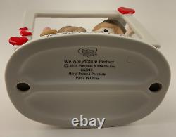 Rare! Precious Moments 3 D Figurine We Are Picture Perfect Couple With Dogs