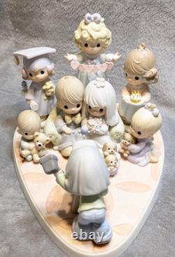 Rare Precious Moments A Portrait Of Loving Caring And Sharing SIGNED 25th Anv