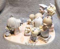 Rare Precious Moments A Portrait Of Loving Caring And Sharing SIGNED 25th Anv