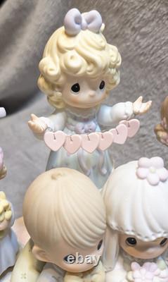 Rare Precious Moments A Portrait Of Loving Caring And Sharing SIGNED 25th Anv