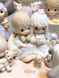 Rare Precious Moments A Portrait Of Loving Caring And Sharing SIGNED 25th Anv