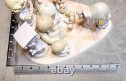 Rare Precious Moments A Portrait Of Loving Caring And Sharing SIGNED 25th Anv