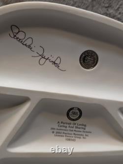 Rare Precious Moments A Portrait Of Loving Caring And Sharing SIGNED 25th Anv