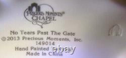 Rare Precious Moments Chapel #149014 No Tears Past The Gate 6 Figurine In Box