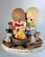 Rare Precious Moments'i Love You S'more Every Day' Figurine