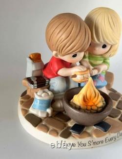 Rare Precious Moments'I Love You S'more Every Day' Figurine