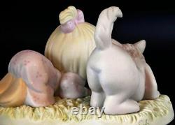 Rare Precious Moments Together Fur-ever Girl and Dog Figurine