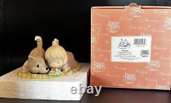 Rare Precious Moments Together Fur-ever Girl and Dog Figurine