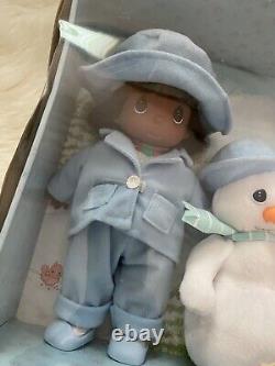 Rare Vintage Precious Moments Winter Friend Barbara & Billy NIB. Box Has Damage
