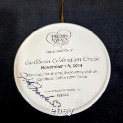 SIGNED Precious Moments 2014 Caribbean Celebration Cruise Set Dolphin Parrot NEW