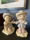 Signed Precious Moments Home On The Range Club 2002 Event Exclusive Set Of 2