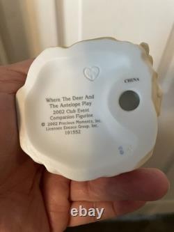 SIGNED Precious Moments Home On The Range Club 2002 Event exclusive set of 2