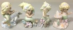 Sea of Friendship 4 Mermaid Series Precious Moments 108546 108547 108548 115654