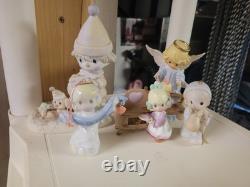 Set of 13 Precious Moments Figurines No Boxes