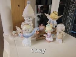 Set of 13 Precious Moments Figurines No Boxes