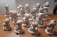Set Of 16 Precious Moments Growing In Grace Birthday Girl Porcelain Figurines