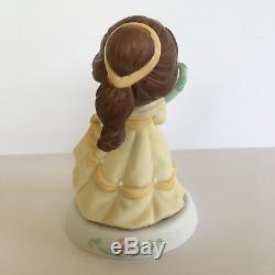 Signed Disney Showcase 2010 Precious Moments BELLE Beauty And The Beast 103005