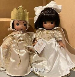 Signed & Inscribed Disney D23 2015 Precious Moments Snow White & Evil Queen Le
