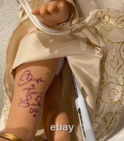 Signed & Inscribed Disney D23 2015 Precious Moments Snow White & Evil Queen Le