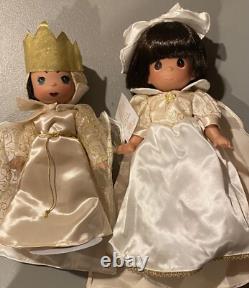 Signed & Inscribed Disney D23 2015 Precious Moments Snow White & Evil Queen Le