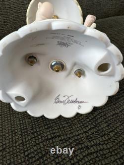Signed Precious Moments LOVE MAKES THE WORLD GO ROUND With Display of 15000