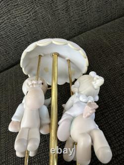 Signed Precious Moments LOVE MAKES THE WORLD GO ROUND With Display of 15000