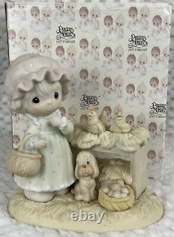 Signed Sam Butcher Precious Moments It's No Yolk When I Say I Love You #522104