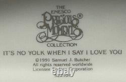 Signed Sam Butcher Precious Moments It's No Yolk When I Say I Love You #522104