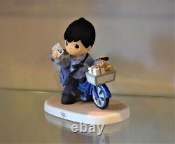 SingPost Exclusive Precious Moment Postman Figurine 189609 Brand New in Box