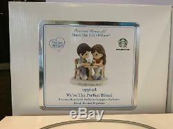 Singapore StarbucksXPrecious Moments We're The Perfect Blend 199608 Figurine