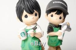 Starbucks X Precious Moments Singapore Barista Girl & Boy Pair