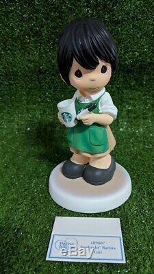 Starbucks X Precious Moments Singapore Exclusive Barista Girl Figurine #189607