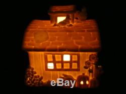 T Precious Moments-7 Pc. Fall Festival/Harvest Jubilee Set-Lighted Barn/Pumpkins