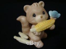 T Precious Moments-7 Pc. Fall Festival/Harvest Jubilee Set-Lighted Barn/Pumpkins