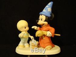 T Precious Moments-Disney Showcase-Sorcerer Mickey Mouse