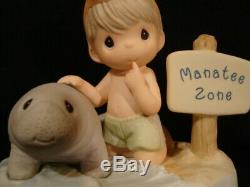 T Precious Moments-Endangered Manatee-Reef Hallmark Exclusive Limited Edition