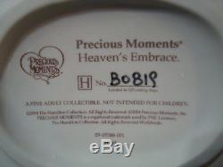T Precious Moments-Heaven's Embrace-Bereavement/Sorrow-Angel/Bench/Heaven/Tears