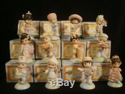 T Precious Moments-RARE International Series Set Of 12-WITH BOXES